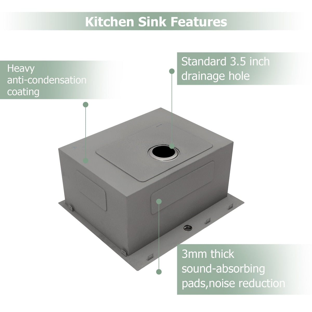 Stainless Steel Drop In Kitchen Sink, Topmount, photo 17 of 40