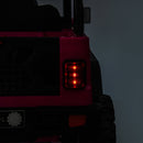 24V Ride On Large PickUp Truck car for Kids,ride On 4WD Toys with Remote Control,Parents Can Assist in Driving,Bluetooth music version,Pickup truck design with spacious storage in the rear.