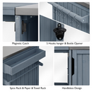 K&K 66.5" Outdoor Kitchen Island for Big Green Egg Grills