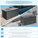 190 Gallon Metal Deck Box