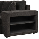 Modern L-Shape 3 Seat Reversible Sectional Couch, Pull Out Sleeper Sofa With Storage Chaise And 2 Stools For Living Room Furniture Set by HouseOfZazla