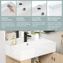 Bathroom Vanity, Combo Cabinet, Bathroom Storage Cabinet, Single Ceramic Sink by Unique Piece Furniture
