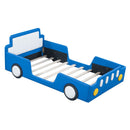 Race Car Shaped Platform Bed With Wheels by HouseOfZazla