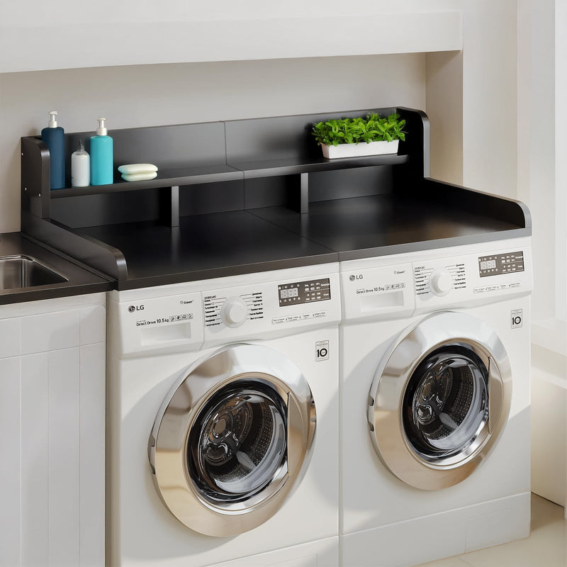 Washer Dryer Countertop with Non-slip Pads - Black, photo 5 of 7