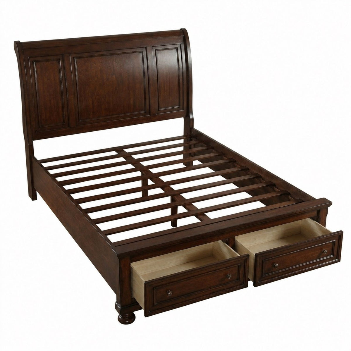 3 Piece Bedroom Set, Bed With 2 Nightstands, photo 3 of 32