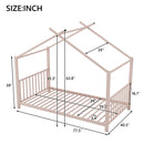 Metal House Platform Bed With Modern Design And Durable Frame by Unique Piece Furniture