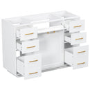 48" Bathroom Vanity without Sink, Cabinet Base Only