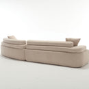 Walker Edison | Boucle Modular Sleek Sofa