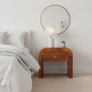 Mini Darcy - Nightstand With Curved Edges by HouseOfZazla