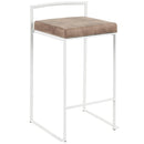 Fuji - Simple Elegance, Contemporary Stackable Counter Stool by Unique Piece Furniture