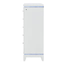 Adalid - Chest With LED Lighting - White by HouseOfZazla