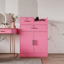 Locking Beauty Salon Storage Cabinet Hair Dryer Holder Stylist Equipment Drawer