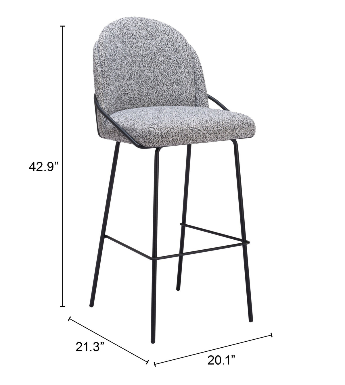 Jambi Barstool (Set of 2), photo 3 of 3
