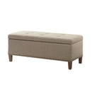 Modern Tufted Top Soft Close Storage Bench by HouseOfZazla