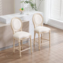 French Country 26'' Height Bar Chairs Set of 2