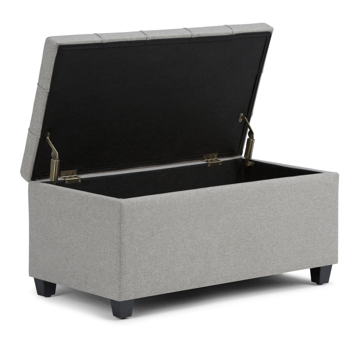 Sienna - Upholstered Storage Ottoman Bench, photo 15 of 40