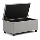 Sienna - Upholstered Storage Ottoman Bench by Unique Piece Furniture