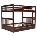 Bunk Bed With Ladders And 2 Storage Drawers by Unique Piece Furniture