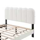Lambswool Petal Headboard Bed Frame by HouseOfZazla