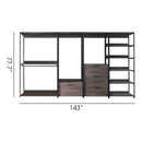 Monica - Walk-In Closet System, Extra Storage Space - Rustic by HouseOfZazla