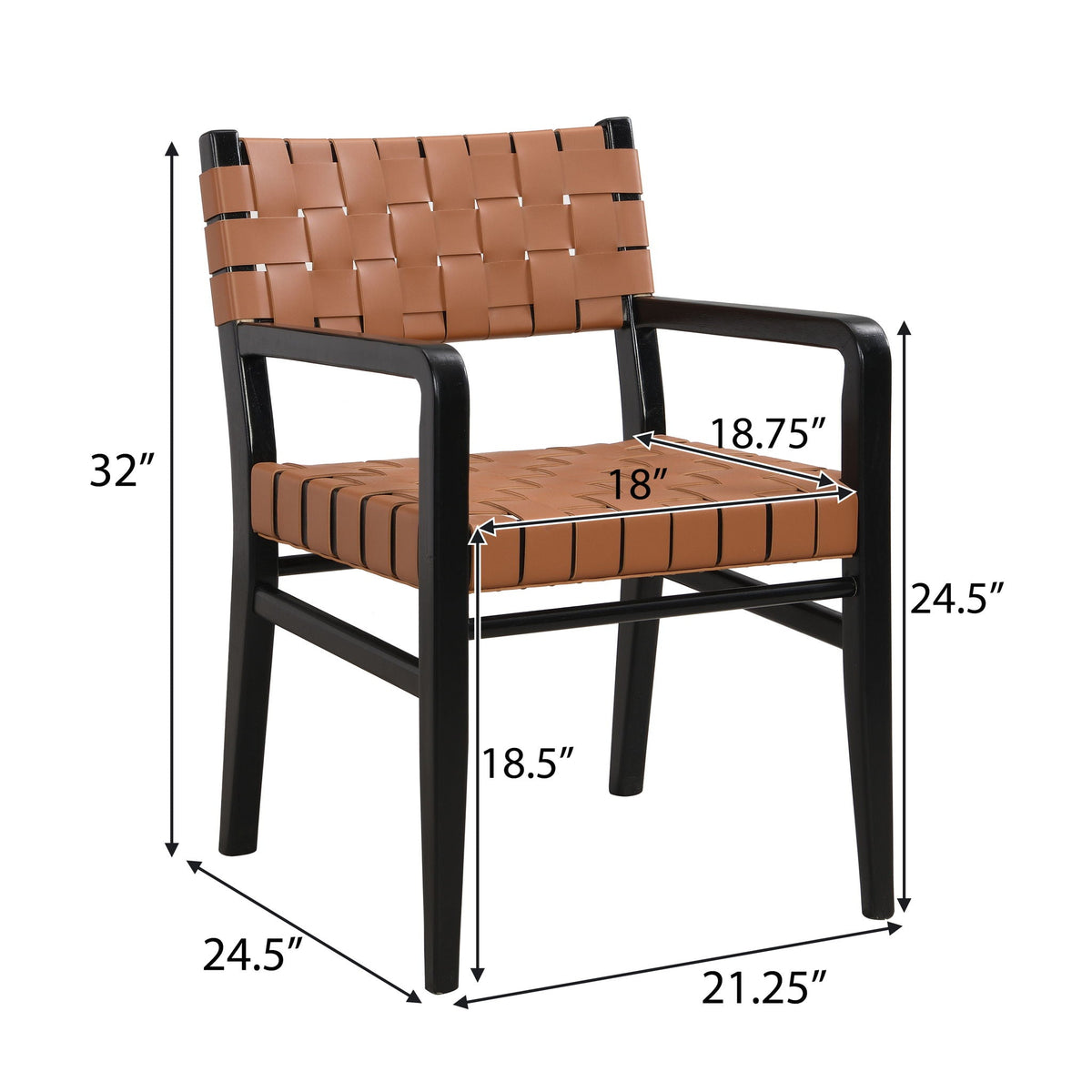 Modern Style Dining Chair With Upholstery, photo 11 of 24