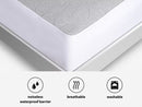 BedGear AIR-X Mattress Protector - Grey, Twin by HouseOfZazla