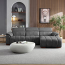 Wall-Hugger Reclining Sofa Modern Electric Control