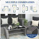 Modern Patio Set With Table And Cushions