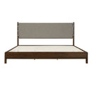 Modern King Bed Frame Set with 2 Nightstands