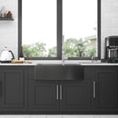 Double Bowl Farmhouse Sink, Stainless Steel Apron Front