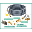 Fire Pit Gas Conversion Kit - Gray by HouseOfZazla
