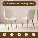 Modern Dining Chairs Ergonomic Design For Kitchen (Set of 4) by Unique Piece Furniture