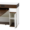 Extendable Dining Table With Folding Top, Rolling Kitchen Island With Drawers And Power Outlet by HouseOfZazla