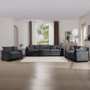 Walker Edison | 3 Piece Cloud Sofa Set
