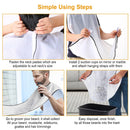 Beard Catcher Cape – Shaving Bib with Suction Cups