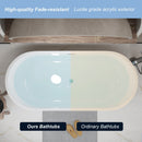 Linear Freestanding Soaker Tub by HouseOfZazla