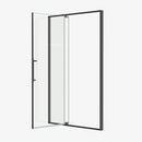 50-54"W x 74"H Pivot Shower Door with Matte Tempered Glass Finish by HouseOfZazla