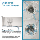 Stainless Steel Kitchen Sink, 30″x19″ Single Bowl, Undermount by HouseOfZazla