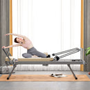 Foldable Pilates Reformer Machine for Home Gym