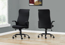 Office Chair, Adjustable Height, Swivel, Armrests, Contemporary & Modern by HouseOfZazla