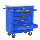 7 Drawers Multifunctional Tool Cart with Wheels