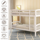 Solid Construction Bunk Bed With Ladder by HouseOfZazla