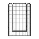 6 Panels Heavy Duty Metal Playpen with door,39.37"H Dog Fence Pet Exercise Pen for Outdoor, Indoor