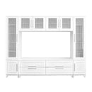 Wall Unit Modern Entertainment Center With Glass Doors by HouseOfZazla