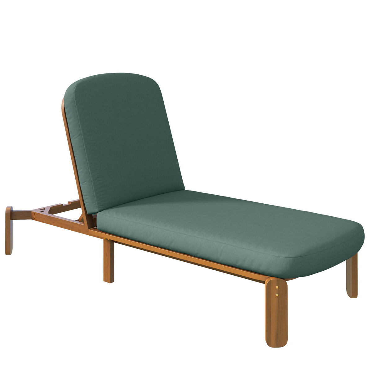 Outdoor Chaise Lounge With Adjustable Backrest, photo 2 of 40