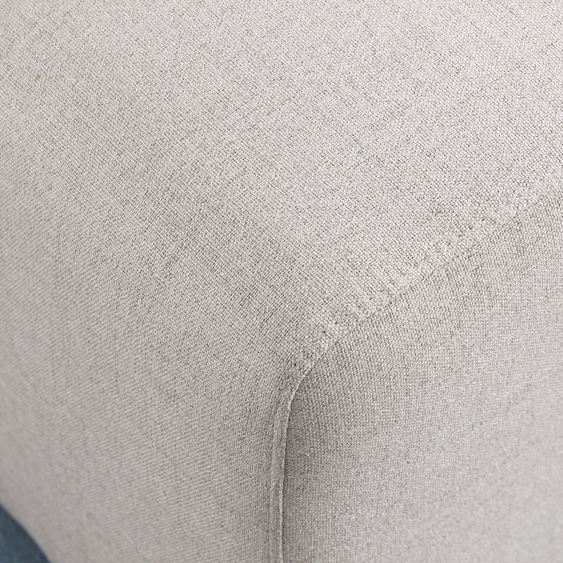 No Assembly Required Black Sofa Ottoman, photo 4 of 6