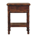 Solid Wood Bamboo Heritage Bedside Table