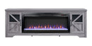 75" Fireplace TV Stand for TVs up to 80"
