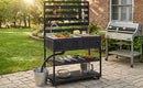 TOPMAX 41.7'' Large Patio Rolling Kitchen Island with Sink by HouseOfZazla