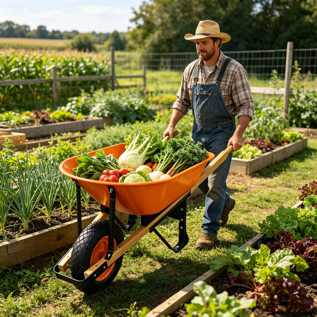 Steel Tray Wheel Barrow, photo 5 of 10